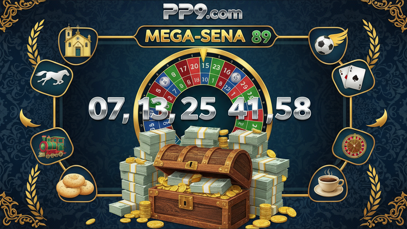 Interface de um simulador de probabilidade de loteria